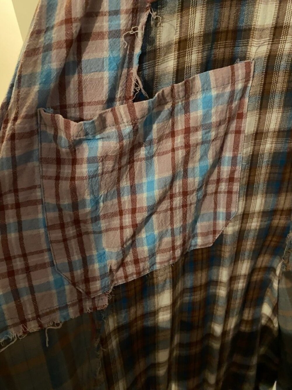 Oli & Hali wide leg plaid overalls size medium - Picture 7 of 8